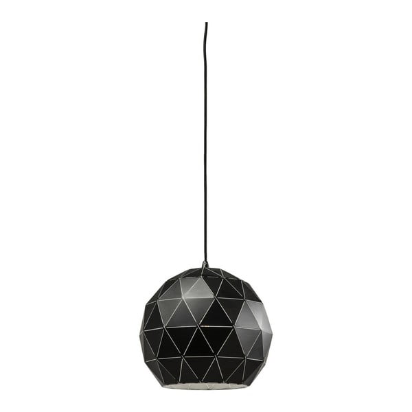 Černé stropní svítidlo Kare Design Triangle,  Ø 30 cm