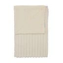 Kreem mikroplüüsist tekk 130x170 cm Cosy Ribbed - Catherine Lansfield
