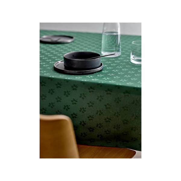 Puuvillane laudlina ø 160 cm Forget-Me-Not Damask - Södahl-image-1