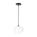 Must-valge rippvalgusti Stones - Candellux Lighting