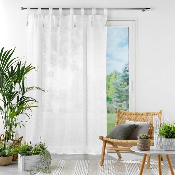 Valge kardin 140x240 cm Dalila - douceur d'intérieur-image-2