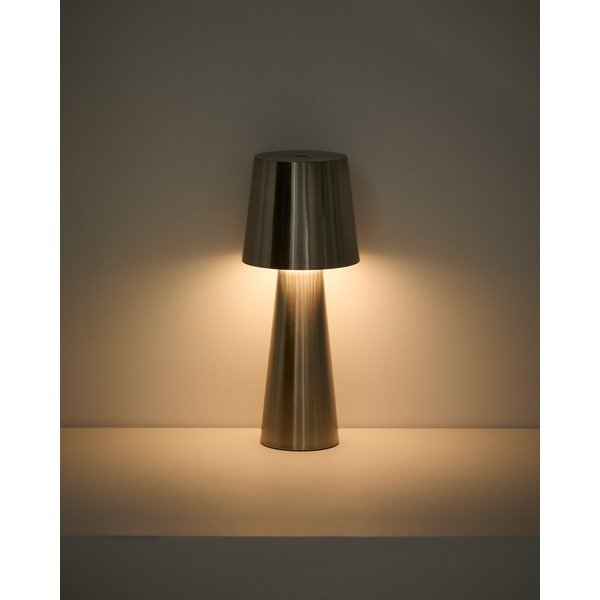 LED-laua-/kaasaskantav hämardatav õuelamp USB-ga, ø 16 cm Arenys - Kave Home-image-1