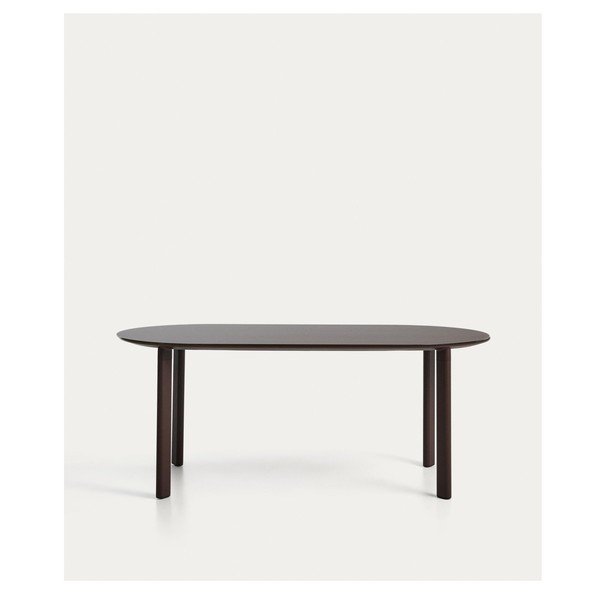 Aia söögilaud klaasist pealispinnaga 90x180 cm Erice - Kave Home-image-2