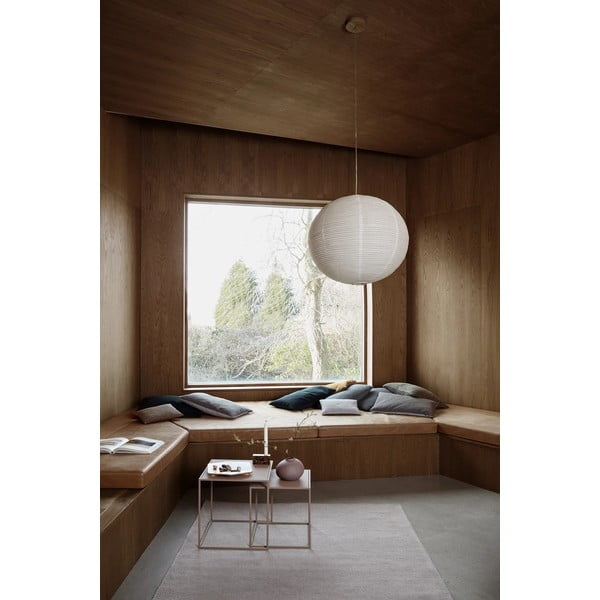 Beež metallist kohvilaudade komplekt 2 tk 40x40 cm Fera - Blomus-image-4