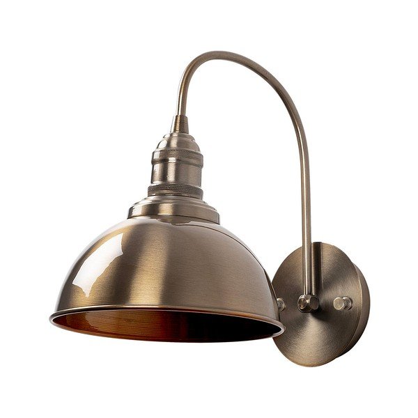 Pronksivärvi seinavalgusti ø 21 cm Varzan - Opviq lights