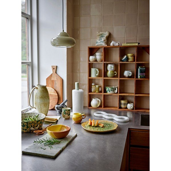 Heleroheline marmorist paberrätikualus ø 15 cm Emy - Bloomingville-image-2