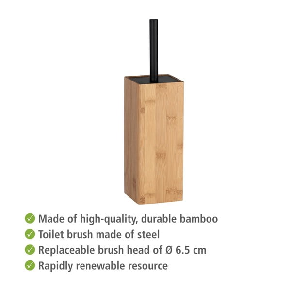 Bambusest tualetthari Padua - Wenko-image-4