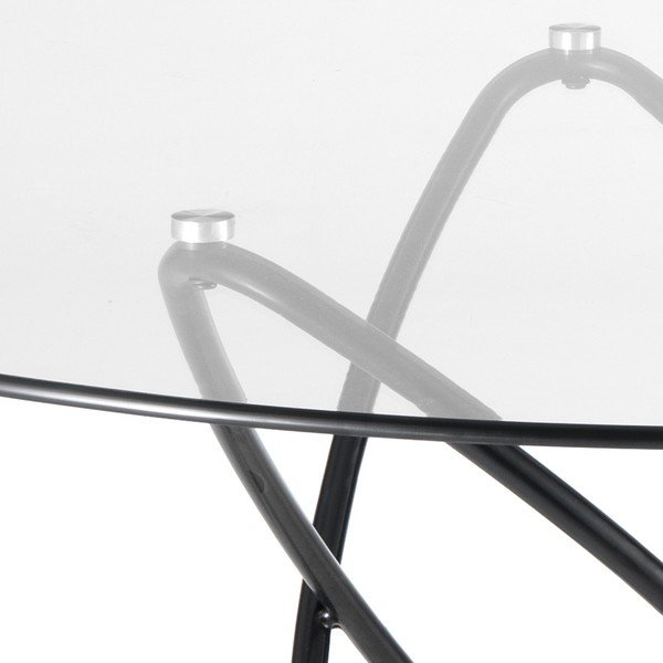 Karastatud klaasist söögilaud , ⌀ 120 cm Hula Hoop - Tomasucci-image-2