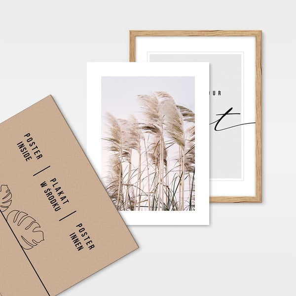 Plakatite komplekt raamides, 6 tk 32x32 cm -image-1