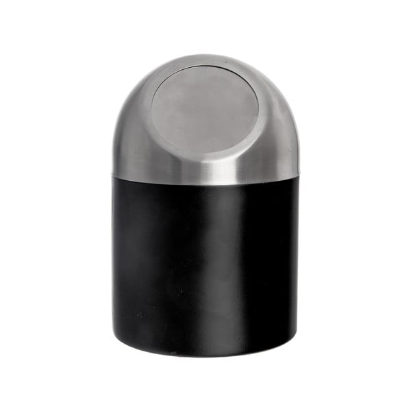 Must roostevabast terasest prügikast 1,2 l BLACK - Orion-image-3