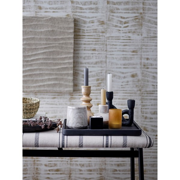 Must küünlajalg , kõrgus 16,5 cm Mashel - Bloomingville-image-2