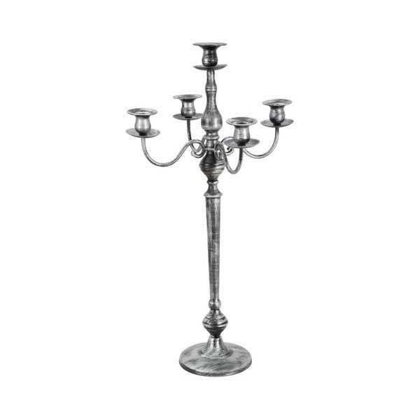 Železný svícen na 5 svíček Mauro Ferretti Industry, výška 66 cm-image-2