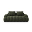  Roheline sametist diivan  200 cm Linz – Cosmopolitan Design