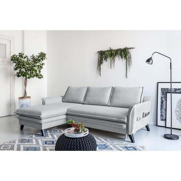 Helehall nurgas diivanvoodi, vasakpoolne nurgas Charming Charlie - Miuform-image-3