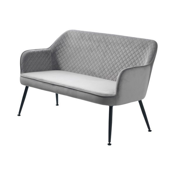 Helehall sametist diivan 129 cm Berrie - Unique Furniture-image-2