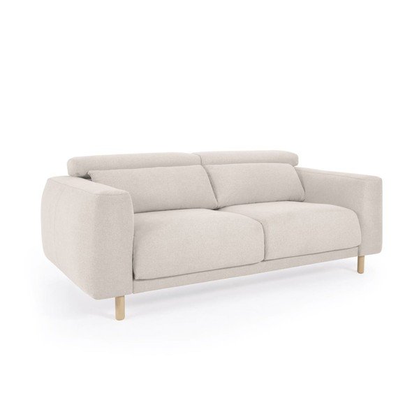 Kreemikas diivan 215 cm Singa - Kave Home