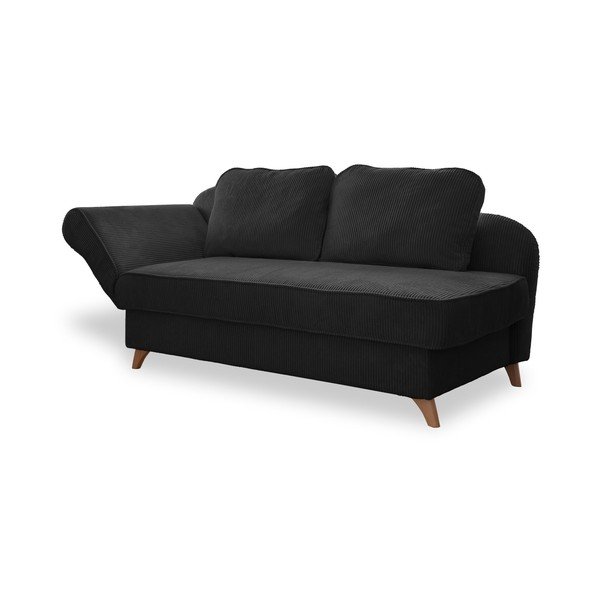 Antratsiitne velvetist lamamistool (vasak nurk) Chic Charlotte - Miuform