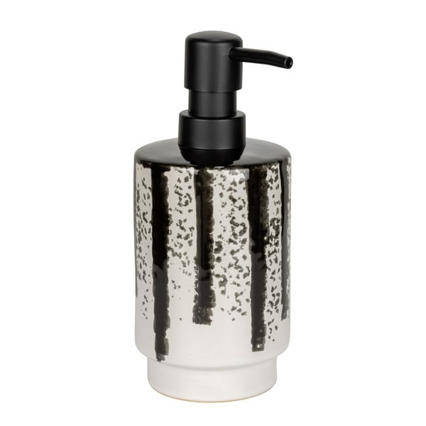 Must-valge keraamiline seebidosaator 340 ml Subiza - Wenko-image-3