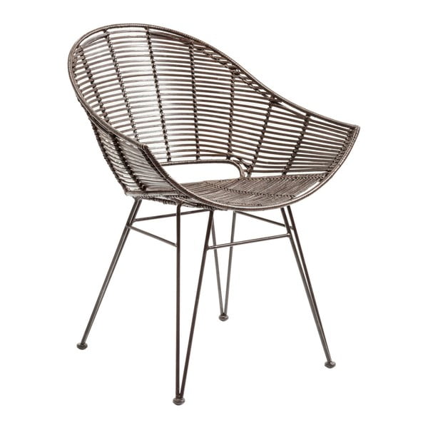 Ratanová židle s područkami Kare Design KoPhai