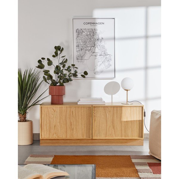 Kuldset värvi metallist lambivari (kõrgus 28 cm) Mahala - Kave Home-image-4