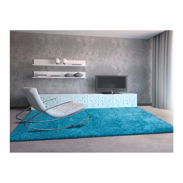 Sinine vaip Aqua Liso, 100 x 150 cm - Universal-image-1