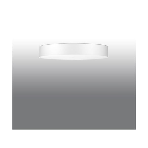 Valge laevalgusti tekstiilist varjuga ø 90 cm Herra - Sollux-image-3