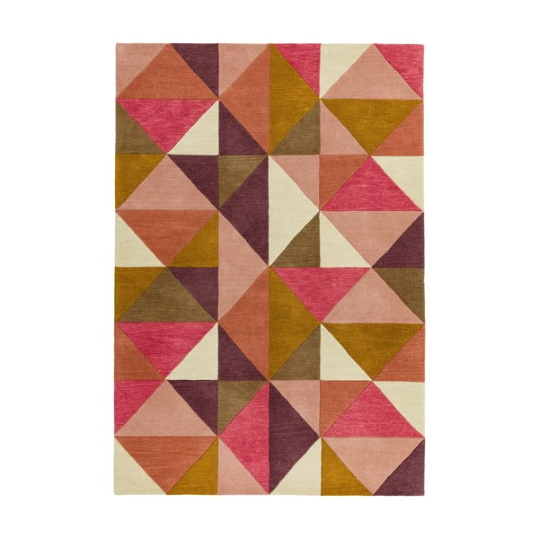 Roosa vaip Kite Pink Multi, 200 x 290 cm Reef - Asiatic Carpets