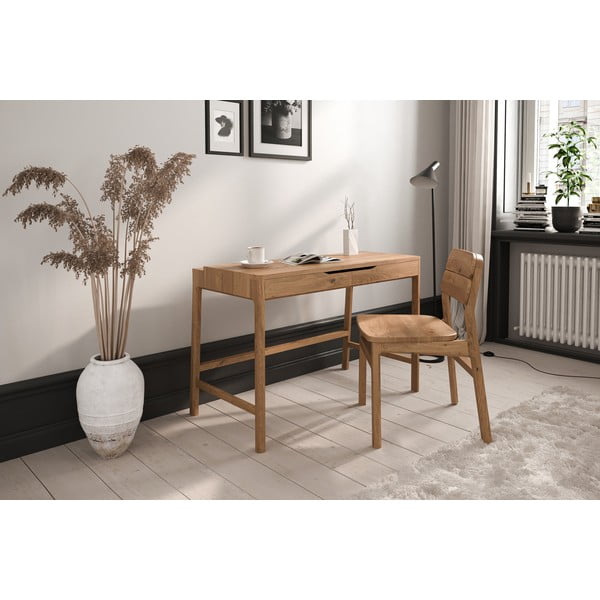 Tammepuidust tualettlaud 57x110 cm Twig - The Beds-image-3