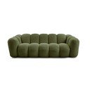 Roheline bouclé kangast diivan 232 cm Hippolyte - Bobochic Paris