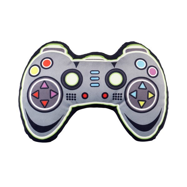 Mikroplüüsist helendava efektiga lastepadi 38x29 cm Game Over – Catherine Lansfield-image-2