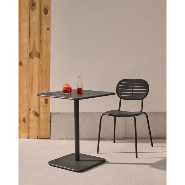 Terasest aia söögilaud 70x70 cm Brai - Kave Home-image-1