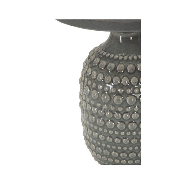 Hall keraamiline laualamp tekstiilist varjuga (kõrgus 30,5 cm) Points - Mauro Ferretti-image-3