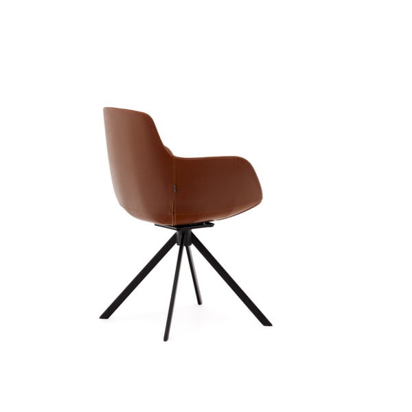 Konjakipruunid söögitoolid 2tk komplektis Tissiana - Kave Home-image-3