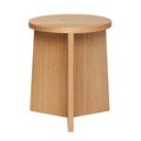 Naturaalset värvi tammepuidust küljelaud Split - Hübsch