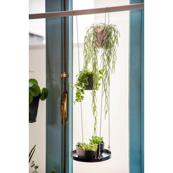 Plastikust rippuvad lillepotid 2tk komplektis ø 10 cm – Esschert Design-image-1