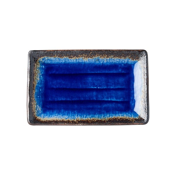 Sinine keraamiline serveerimistaldrik, 21 x 13 cm Cobalt - MIJ