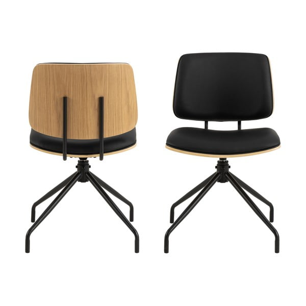 Must söögitool Owen - Actona-image-1