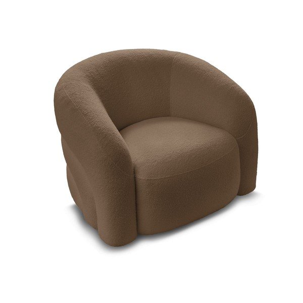 Pruun pöördtool buklé kangast Elina - Bobochic Paris-image-4