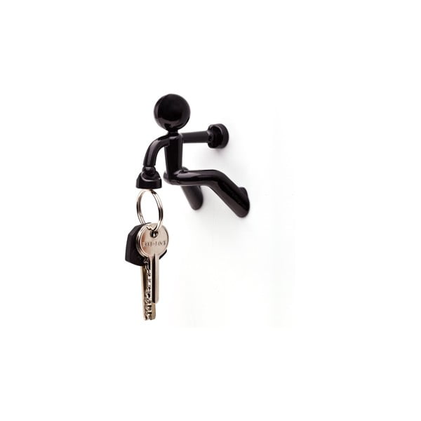 Magnetický držák klíčů Key Pete, černý