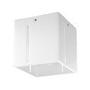 Valge laevalgusti metallist varjuga 10x10 cm Pax - Sollux