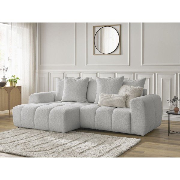 Helehall bukleekangast panipaigaga nurgadiivanvoodi (vasak nurk) Roxelane - Bobochic Paris-image-3