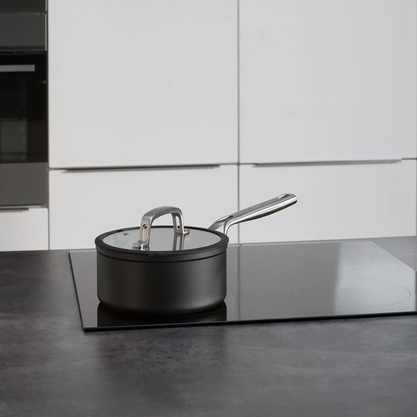 Alumiiniumist pott induktsioonpliidile koos kaane ja mittenakkuva pinnaga 2,4 l Meda 3.0 - FABINI-image-1