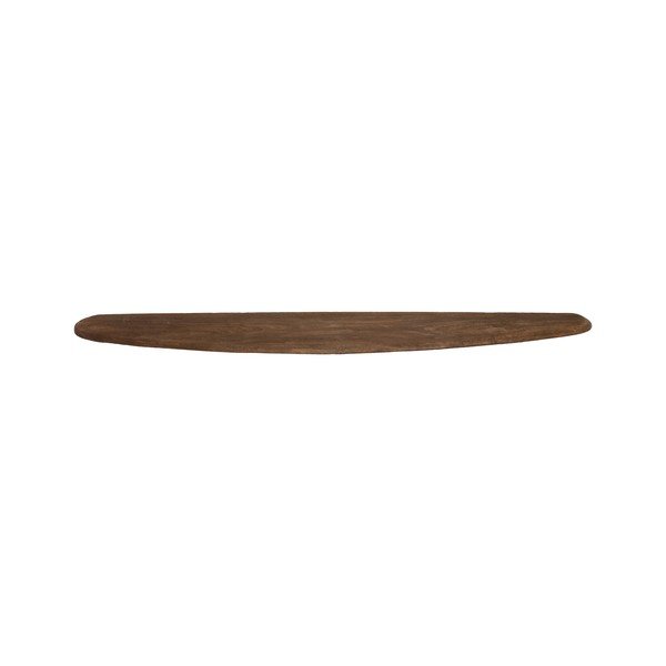 Mangopuidust riiul tumedas naturaalses värvitoonis 80 cm Ginosu - Light & Living