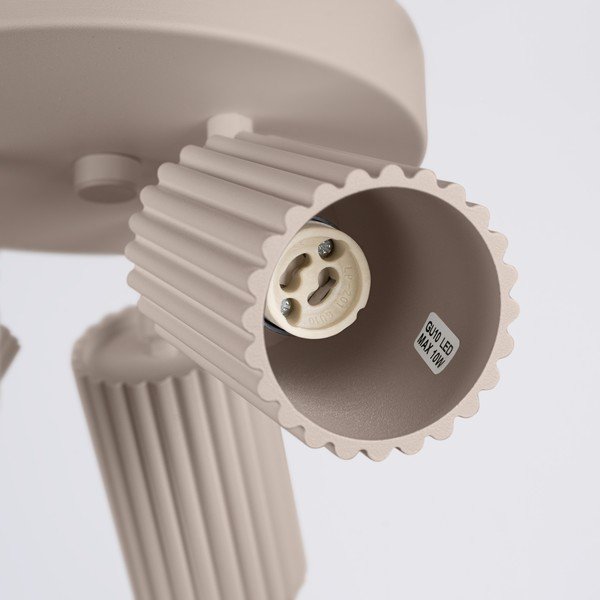 Hallikaspruun metallist kohtvalgusti Gleam - Sollux-image-4