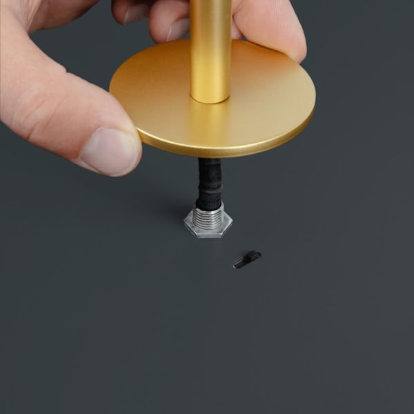 Antratsiitne dimmerdatav LED-rippvalgusti metallist varjuga ø 31 cm Asteria Plus - UMAGE-image-4