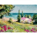Maal 85x113 cm Idyll View - Styler
