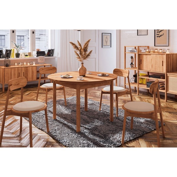 Ümmargune söögilaud ø 100 cm Pola - The Beds-image-1