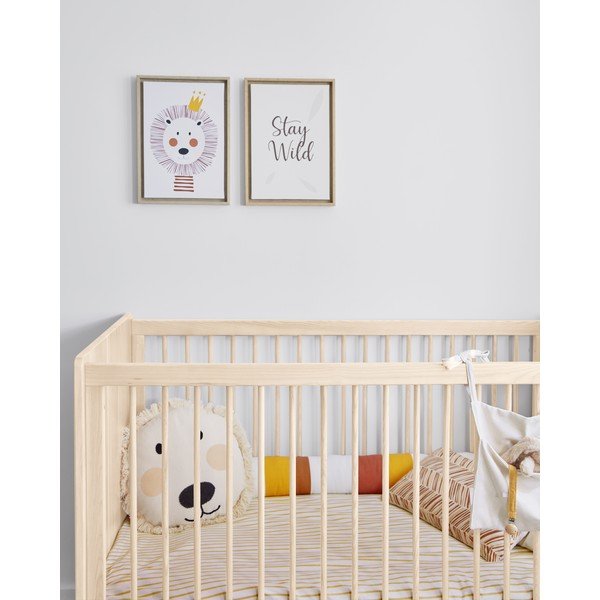 Beež puuvillane padjapüür beebipadja jaoks, ø 45 cm Uriana - Kave Home-image-2