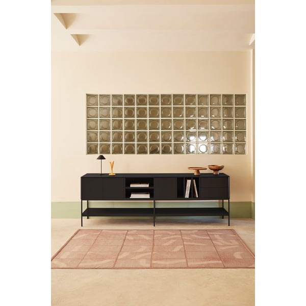 Must telerilaud 220x74x45 cm Platt - Teulat-image-1