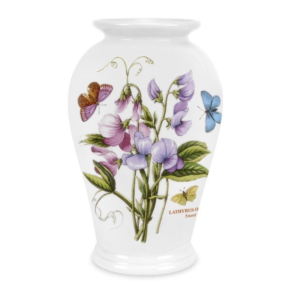 Kameninová váza s květinami Portmeirion Flower, výška 20 cm